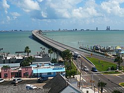 Entrance to South Padre Island